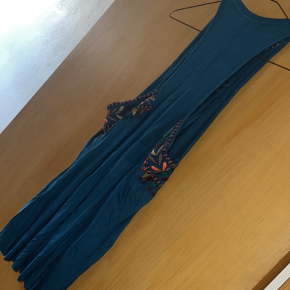 Woman’s Embellished/Embroidered FREE PEOPLE BOHO Tank Top SIZE: Small - Picture 5 of 7